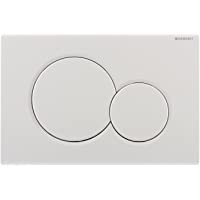 Geberit - Sigma01 115.770.115 Placa de actuador blanca- 1 pieza